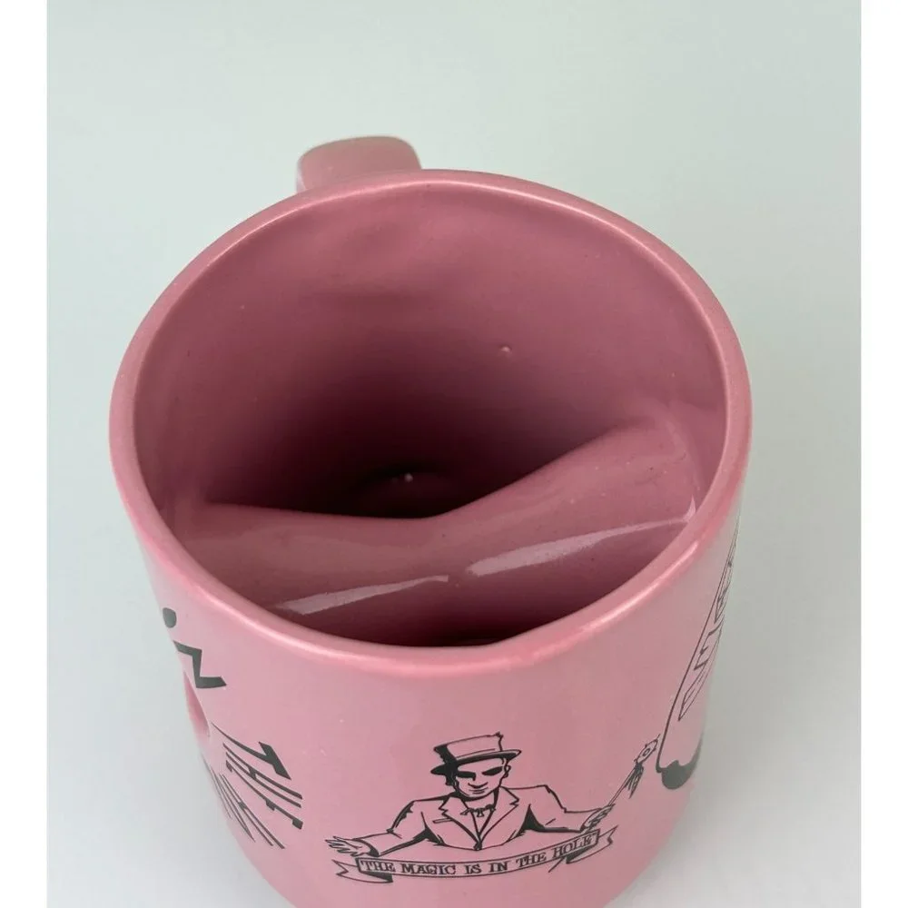 Voodoo Doughnuts Pink Magic In the Hole Novelty Restaurant Coffee Mug USA Gift - Picture 10 of 16